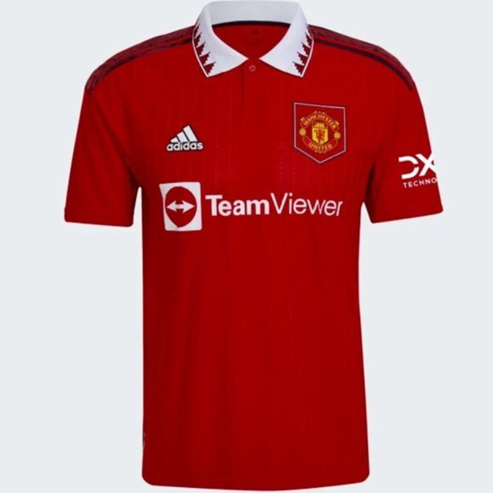 MANCHESTER UNITED 22/23 Home Jersey Size XLarge NWT Real Red